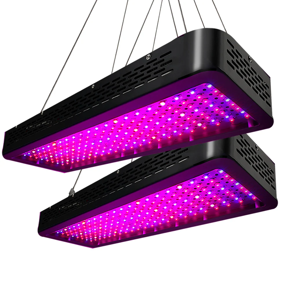 2X 2000W Grow Lights LED Full Spectrum Indoor Plant All Stage Growth - Nurns