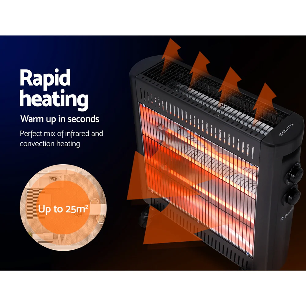 2200W Infrared Heater Radiant Heaters - Nurns