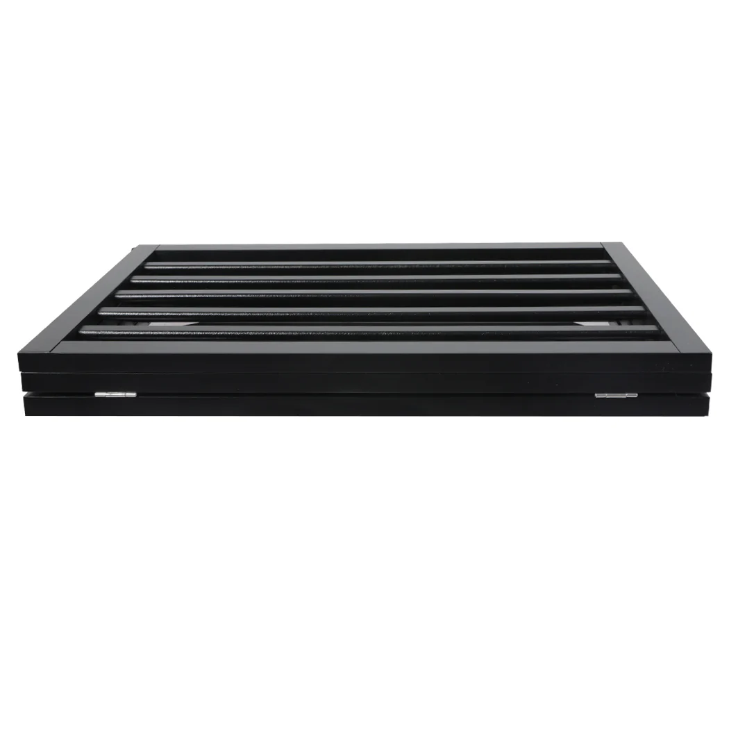 3 Panels Wooden Pet Gate Dog Fence Safety Stair Barrier Security Door Black - Nurns