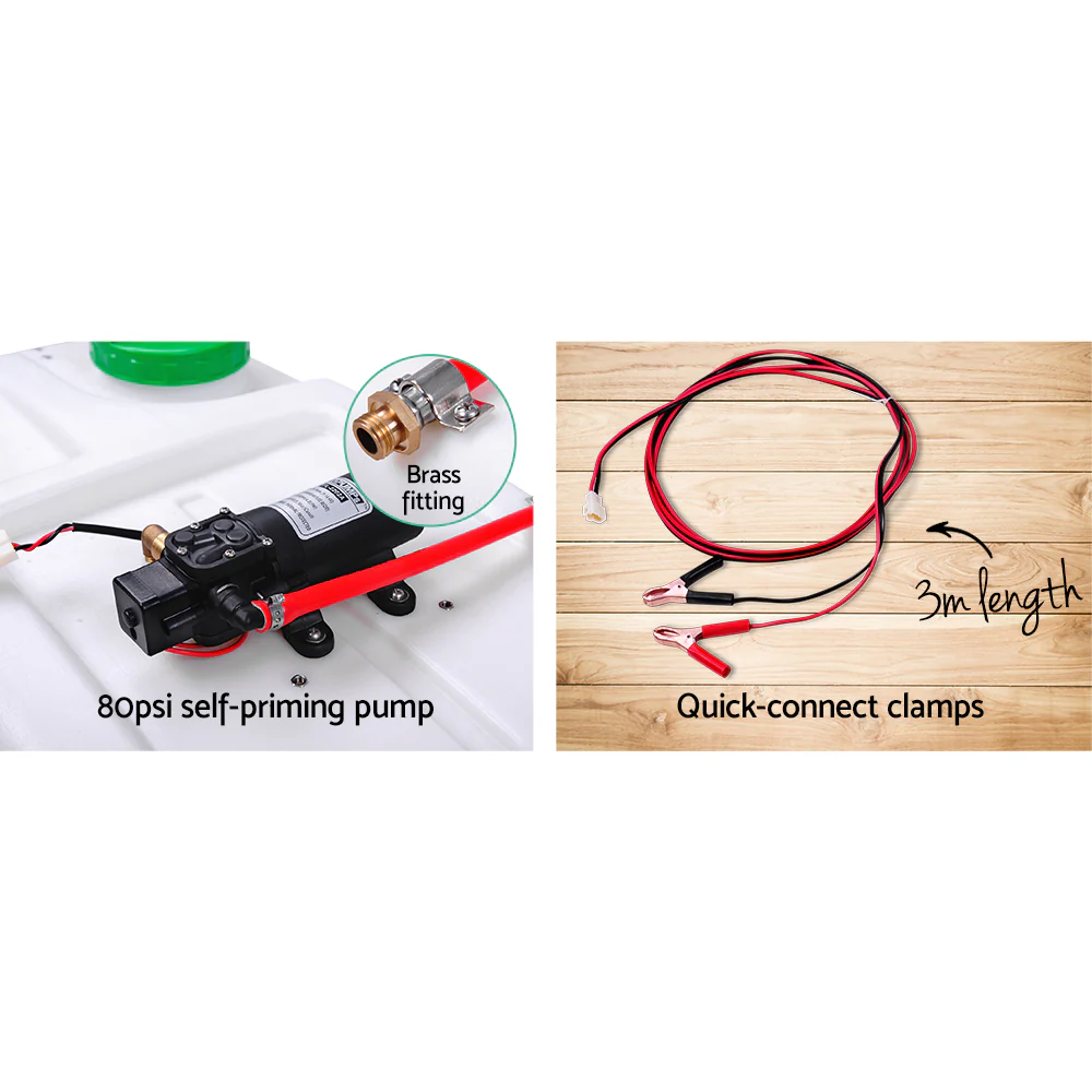 50L ATV Garden Weed Sprayer - Nurns