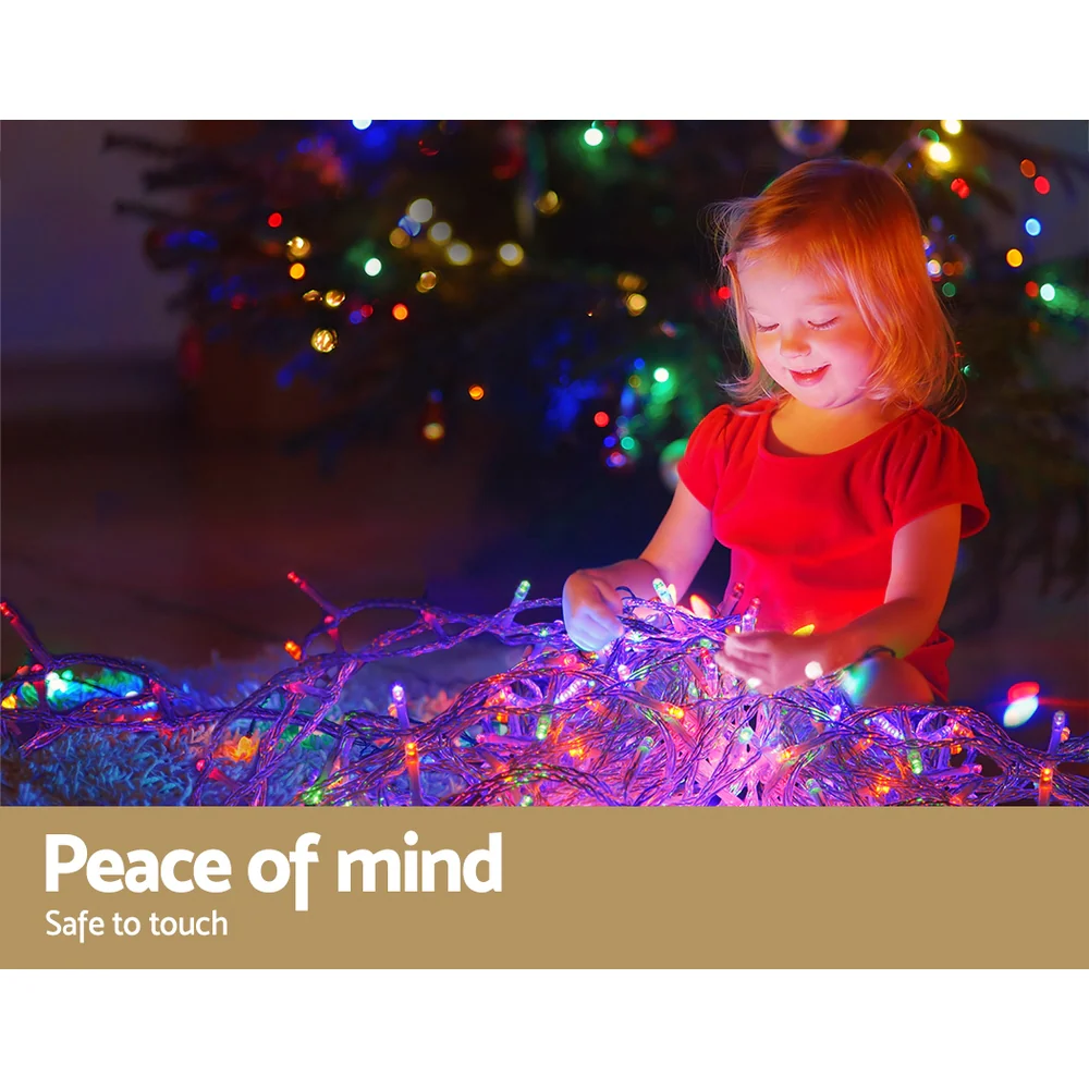 20M Christmas Lights Icicle Light 800 LED Multi-coloured - Nurns