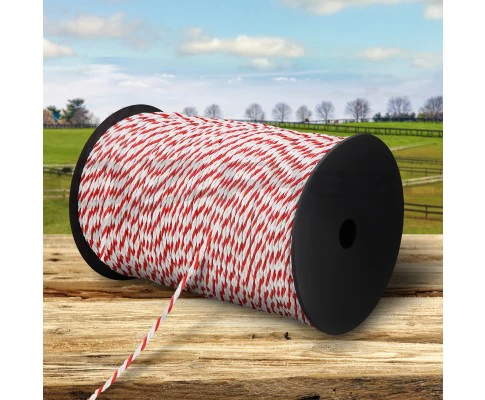 500m Stainless Steel Polywire Poly Tape Electric Fence - Nurns