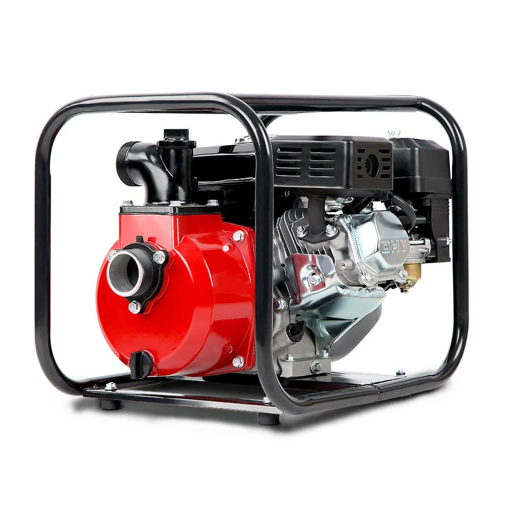 2inch High Flow Water Pump 210cc - Black & Red - Nurns