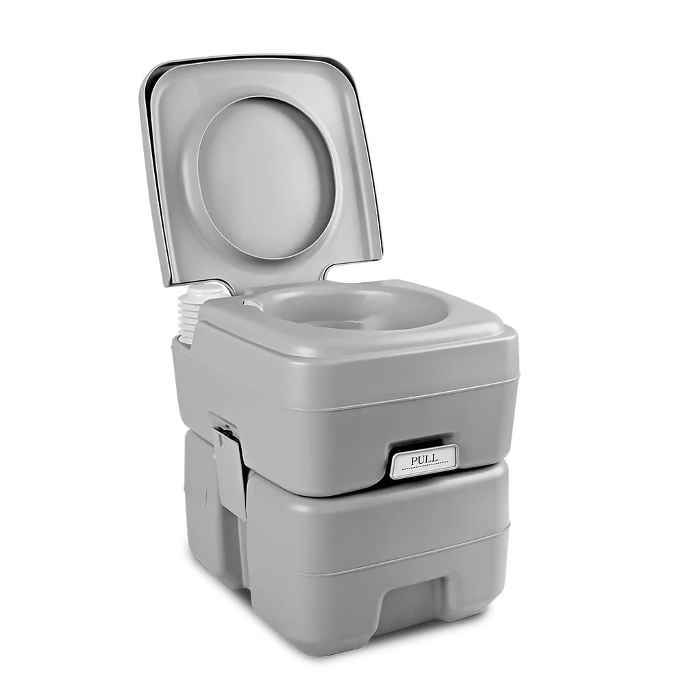 20L Portable Camping Toilet Outdoor Flush Potty Boating - Nurns