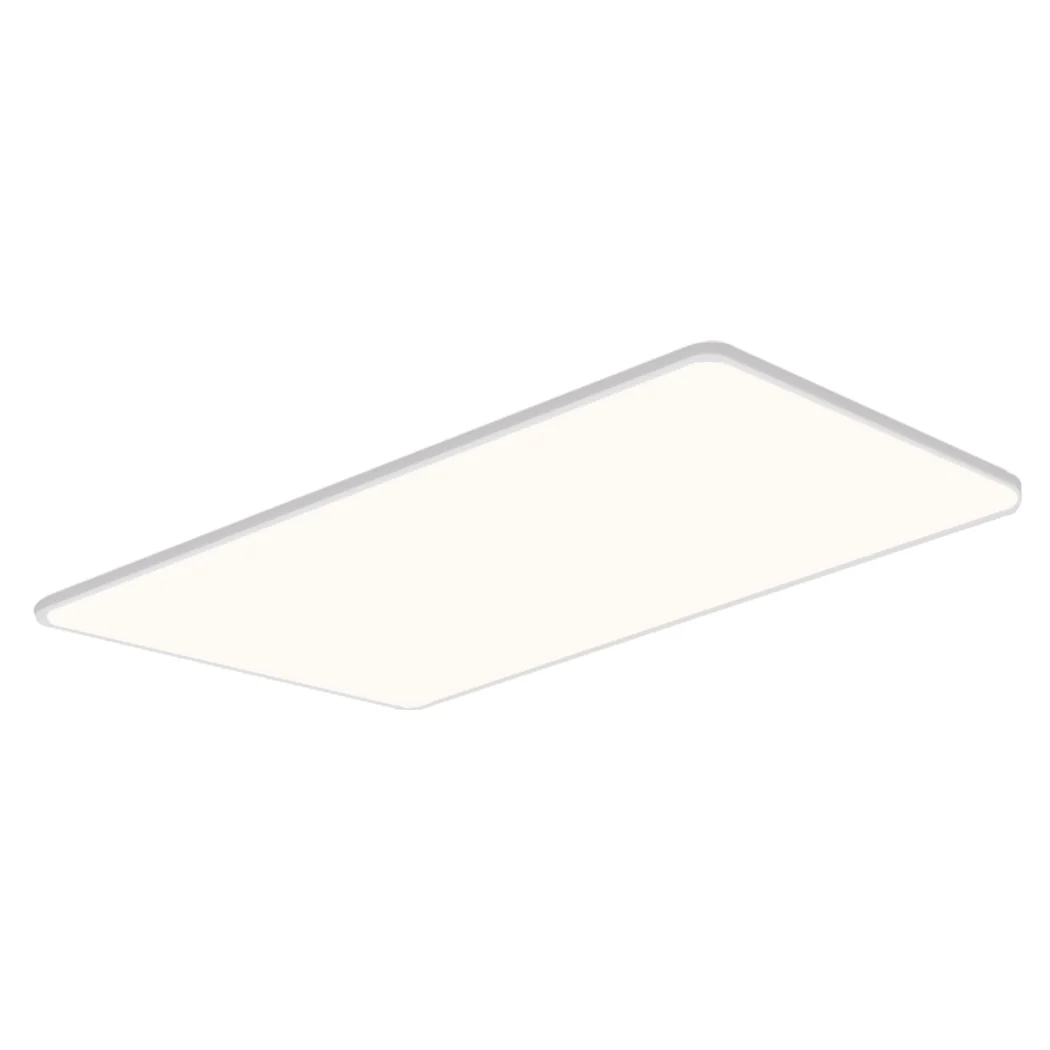 3-Colour Ultra-Thin 5cm Led Ceiling Light Modern Surface Mount 192W - White - Nurns