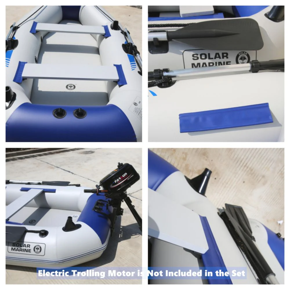 2.3m Inflatable Boat Laminated Wear Resistant Fishing Boat - Nurns