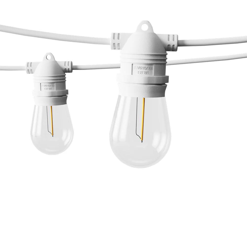 59M LED Festoon Light Outdoor String Light Christmas Wedding Party Decorations - Nurns