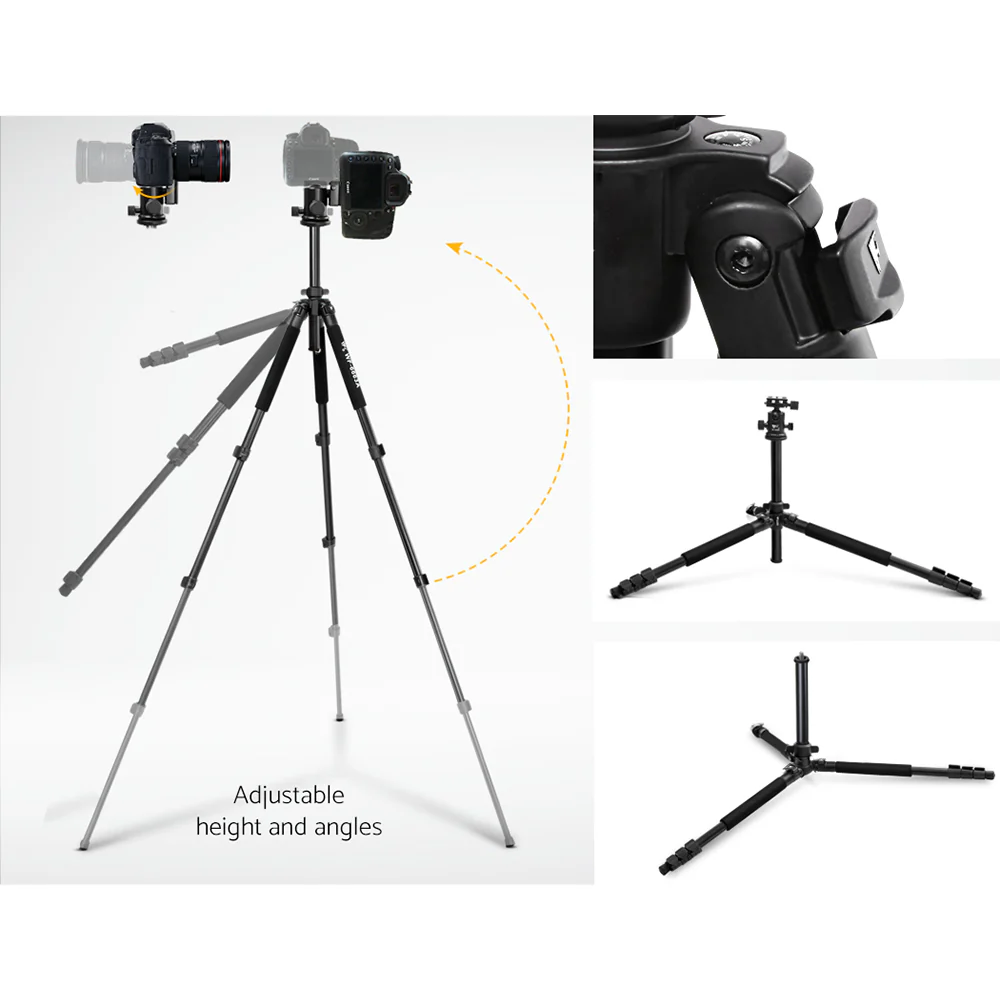 173cm Professional Ball Head Tripod Digital Camera - Nurns