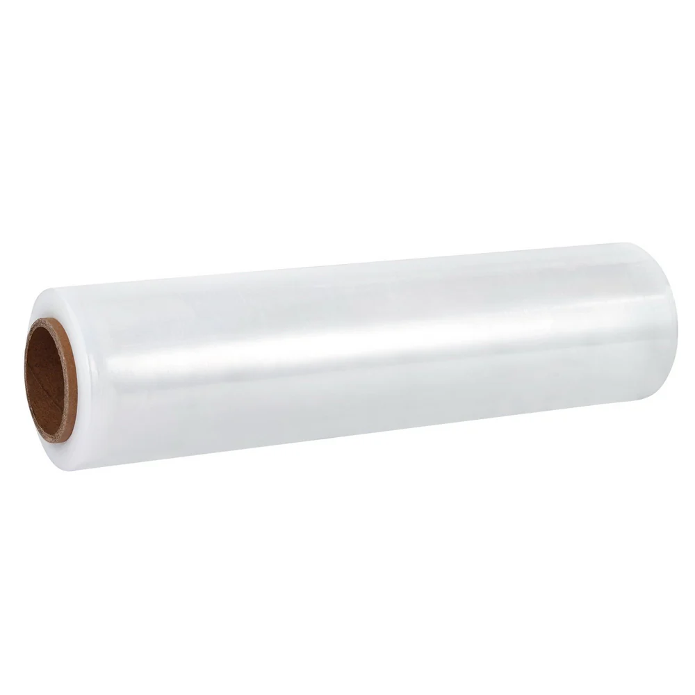 500mm x 400m Stretch Film Pallet Shrink Wrap 8 Rolls Package Use Plastic Clear - Nurns