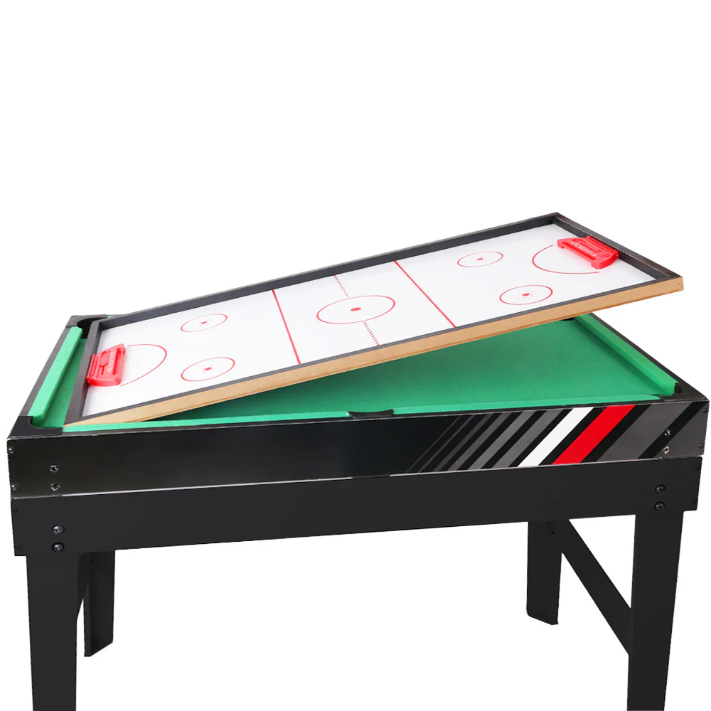 4ft 4-In-1 Soccer Table Tennis Ice Hockey Pool Game Football Foosball Kids Adult - Nurns