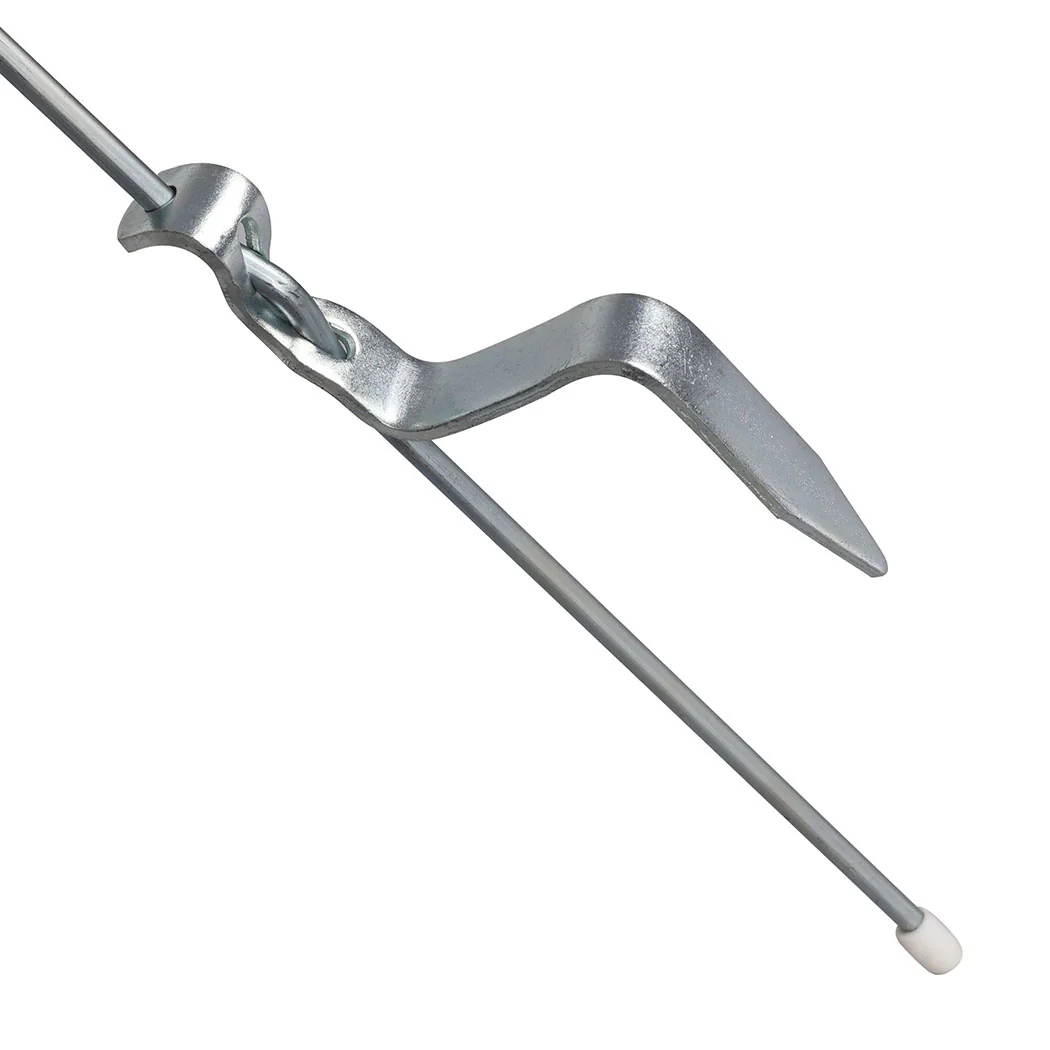 20x Fence Pigtail Posts Steel Electric Graze Farming Post Tape Fencing Anti-rust - Nurns