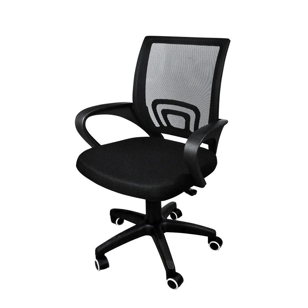 2x Levede Office Chair Gaming Computer Black - Nurns