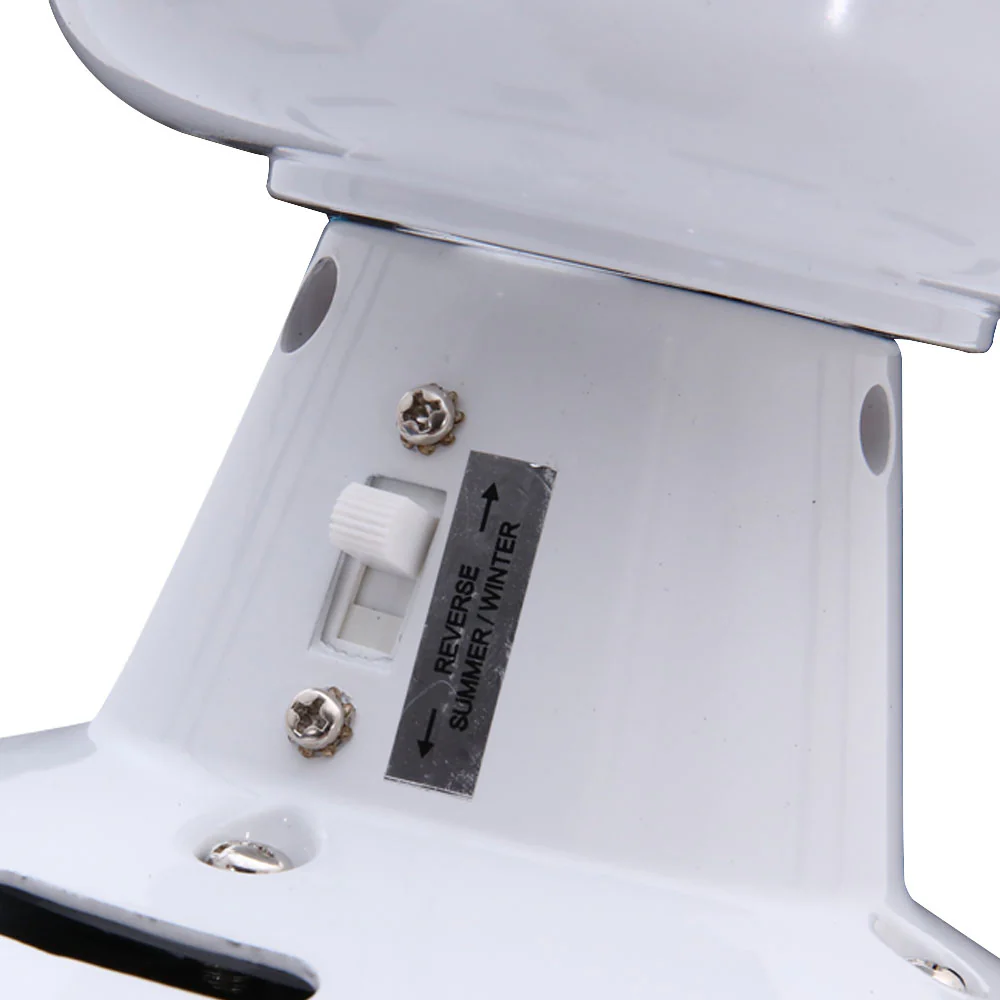 52'' Ceiling Fan w/Light w/Remote Timer - White - Nurns