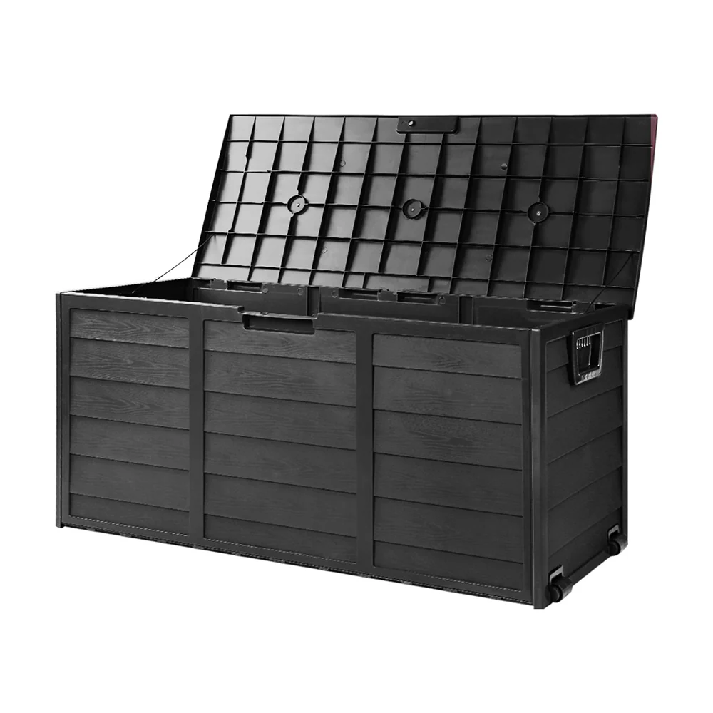 290L Outdoor Storage Box - All Black - Nurns