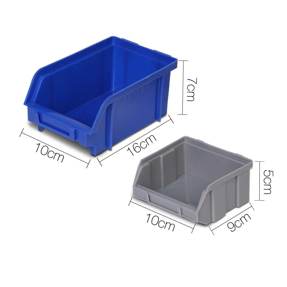 30 Bin Wall Mounted Rack Storage Organiser - Nurns