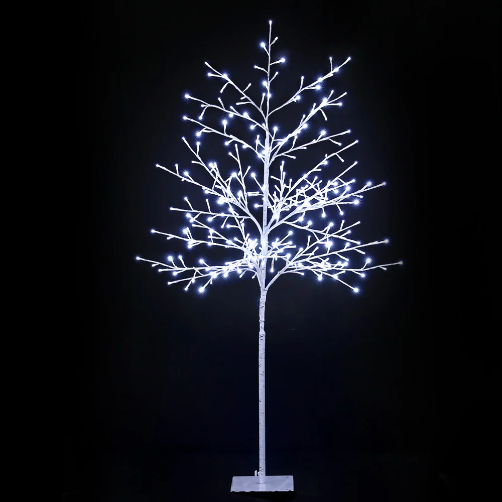 5ft 1.5m 304 LED Solar Christmas Tree Twigs Lights Xmas Tree - Nurns