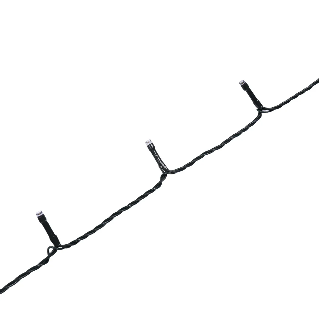 35M 300 LED Bulbs Solar Powered Fairy String Lights Outdoor Garden Party 8 Modes Controller - Warm White - Nurns