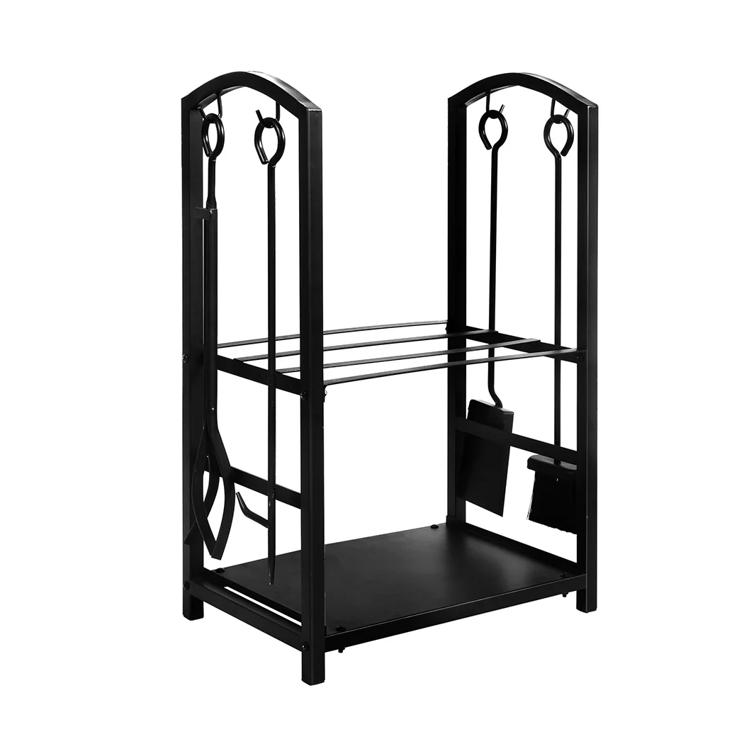 5-in-1 Multifunctional Fireplace Rack Firewood Rack - Nurns