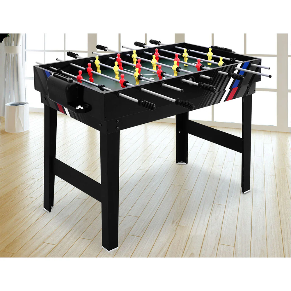 4ft 4-In-1 Soccer Table Tennis Ice Hockey Pool Game Football Foosball Kids Adult - Nurns