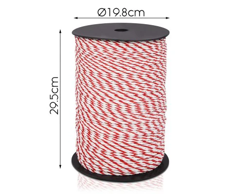 500m Stainless Steel Polywire Poly Tape Electric Fence - Nurns