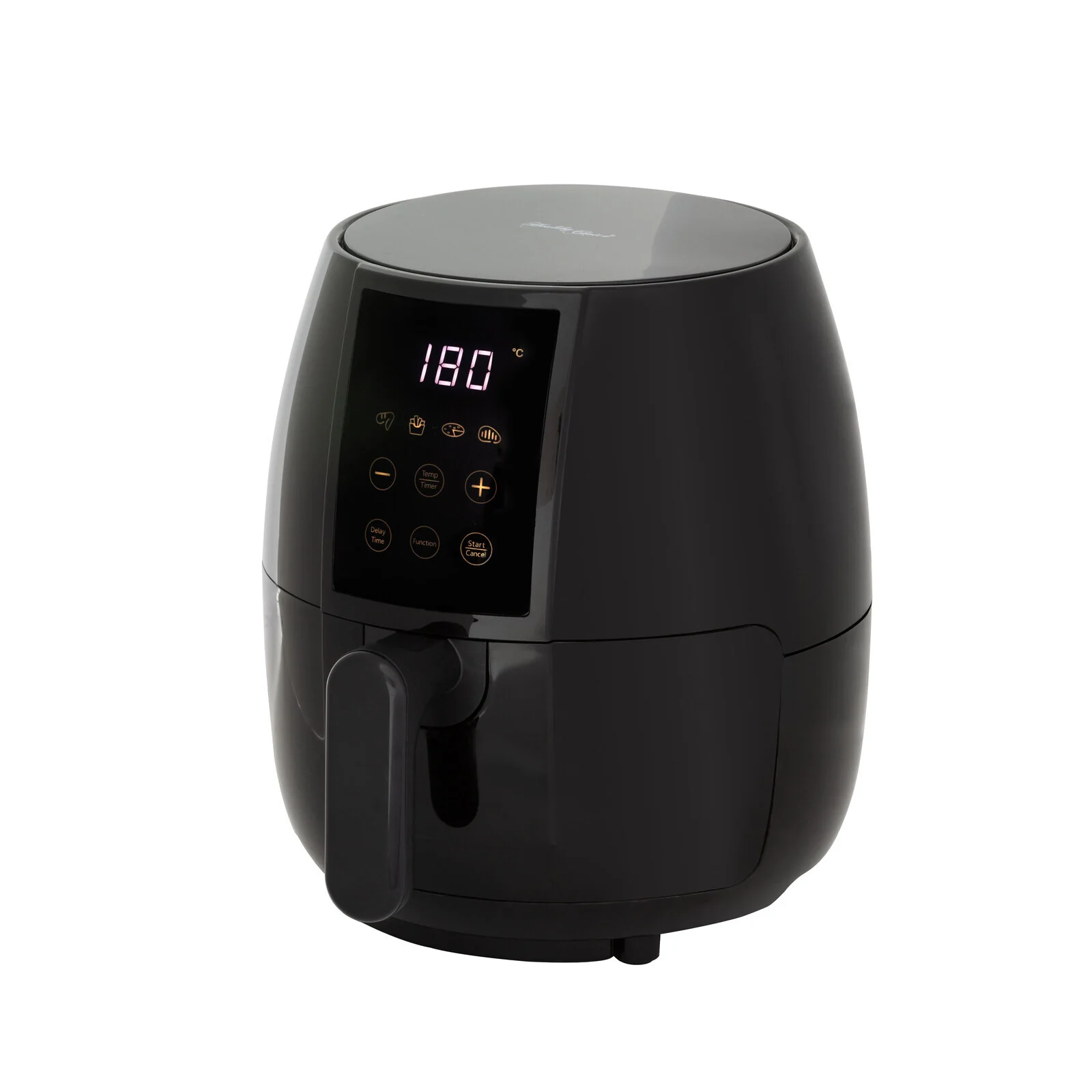 3L Digital Air Fryer with 200 C, Non-Stick & Removable Basket - Nurns