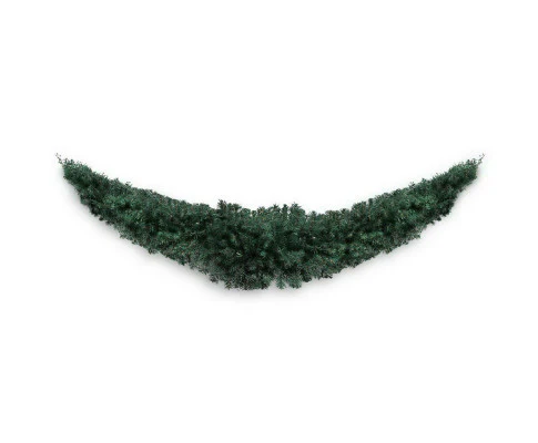 2.1m Christmas Garland Xmas Decorations Green Wedding Party - Nurns
