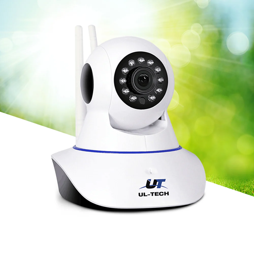 1080P Wireless IP Camera Security WIFI Cam White - Nurns