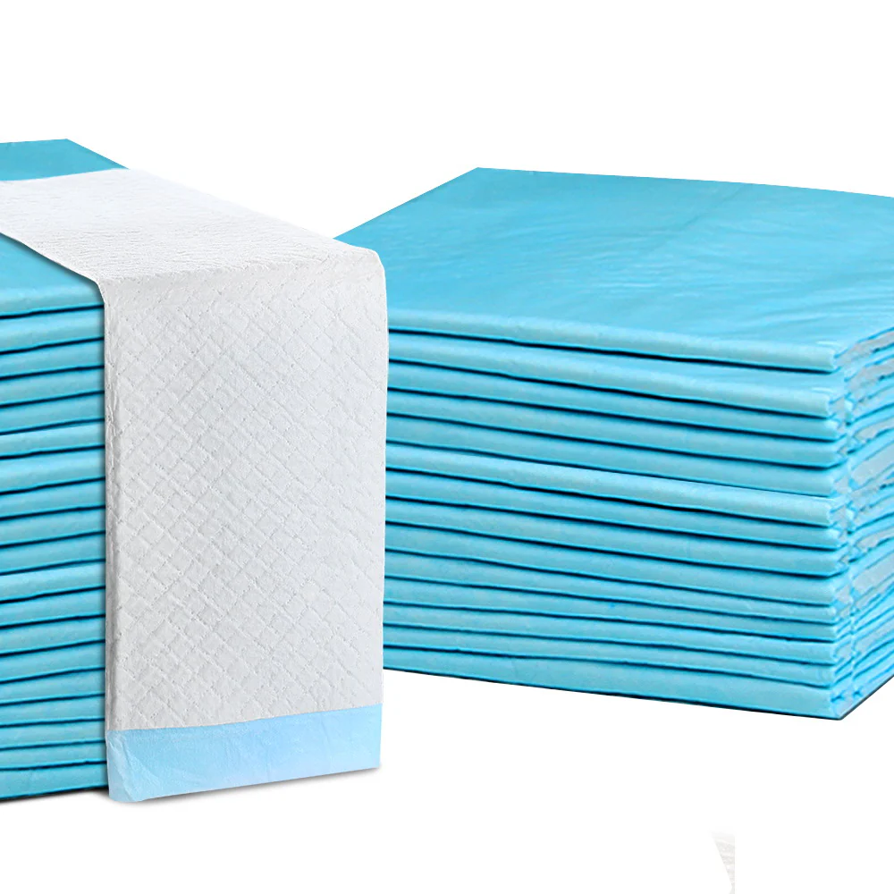 200pcs Puppy Dog Pet Training Pads Cat Toilet 60x60cm Super Absorbent Indoor Disposable - Nurns