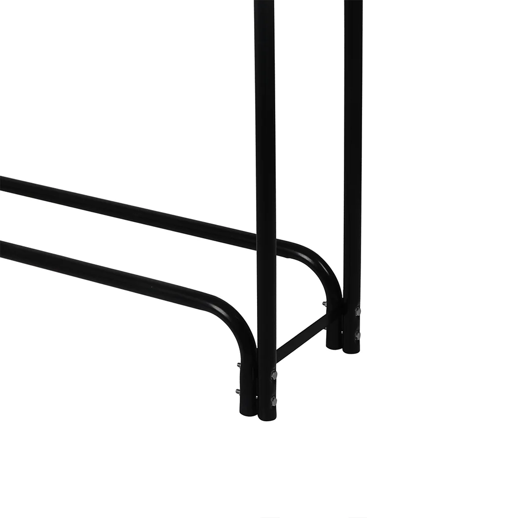 4ft Firewood Rack Holder Fireplace Tool - Nurns