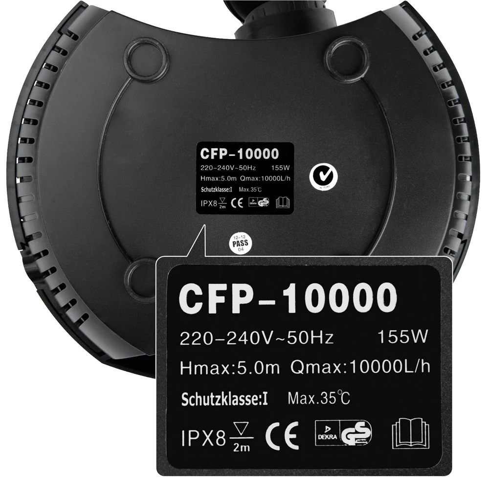 10000L/H Submersible Water Pump - Nurns