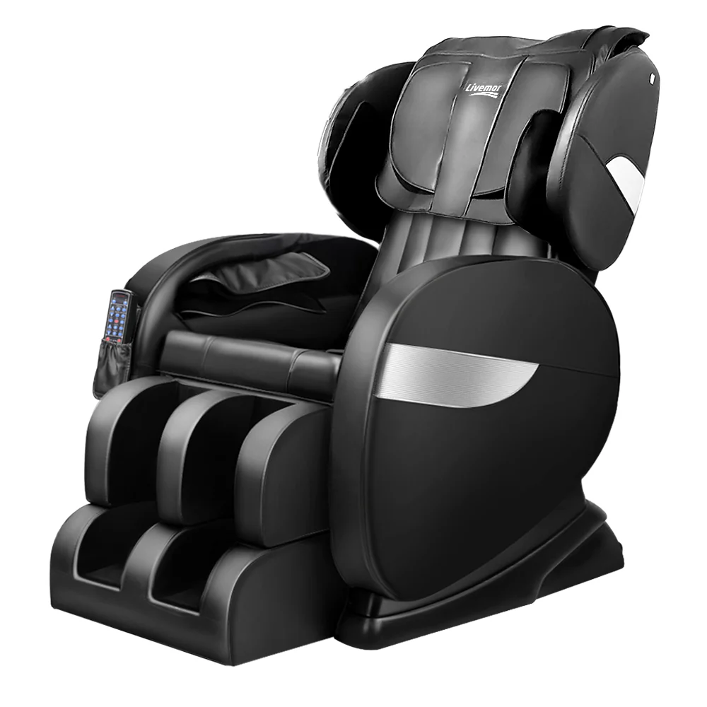 150W Electric Massage Chair - Black - Nurns
