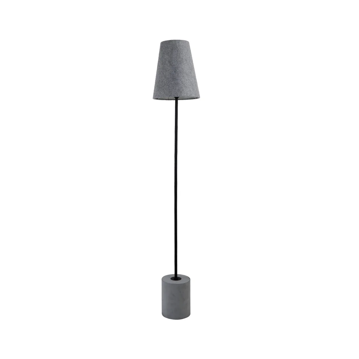 150cm Floor Lamp - Grey - Nurns
