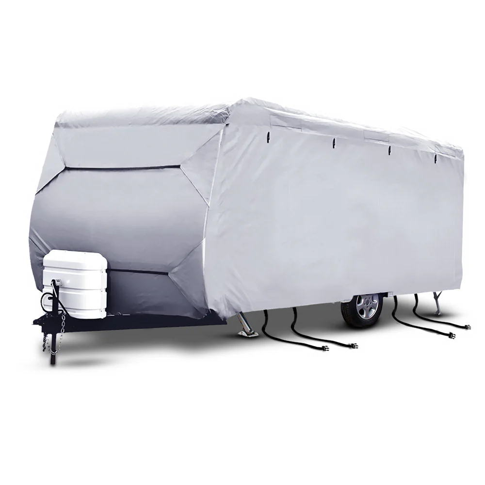 16-18ft Caravan Cover Campervan 4 Layer UV Water Resistant - Nurns