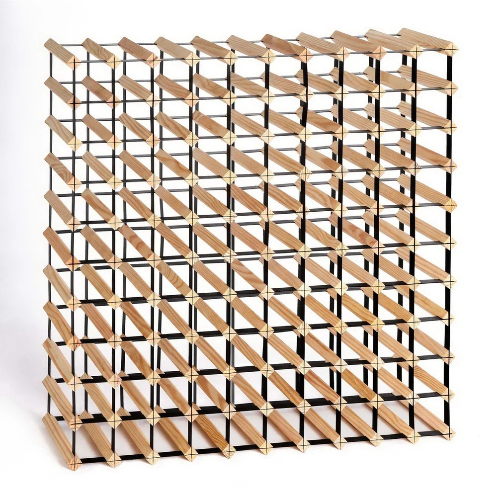 110 Bottle Timber Wine Rack - Nurns