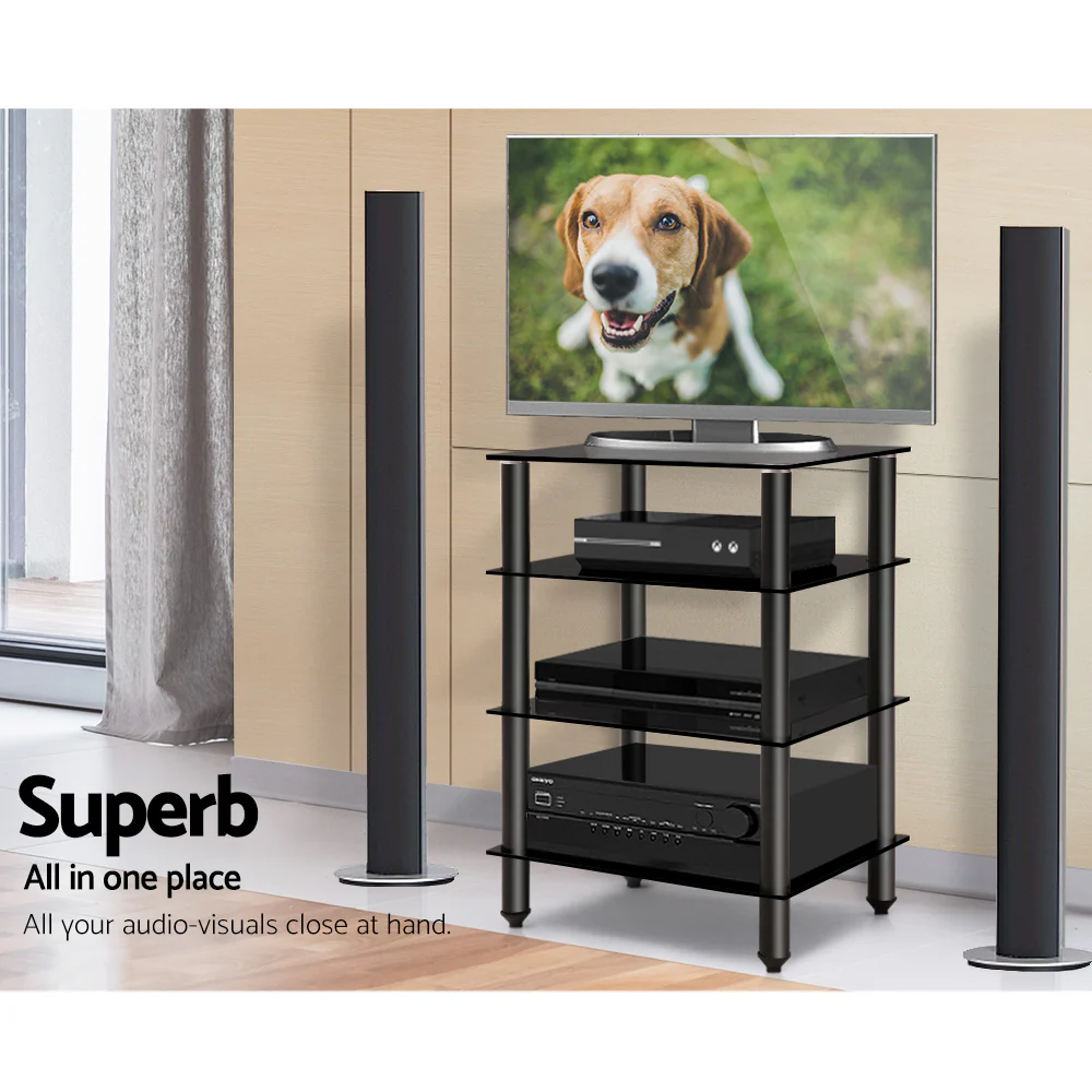 4 Tier TV Media Stand - Nurns