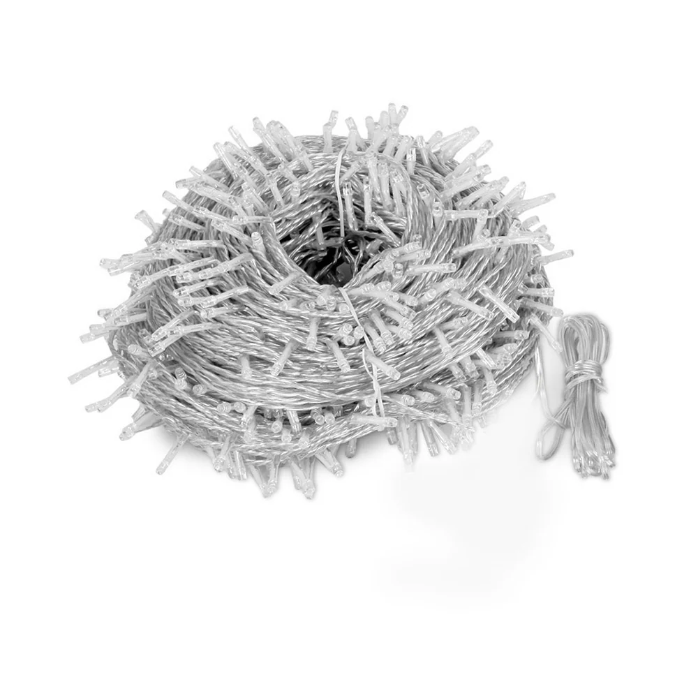 32M Christmas Lights Solar Icicle String Light 960 LED - Multi-coloured - Nurns