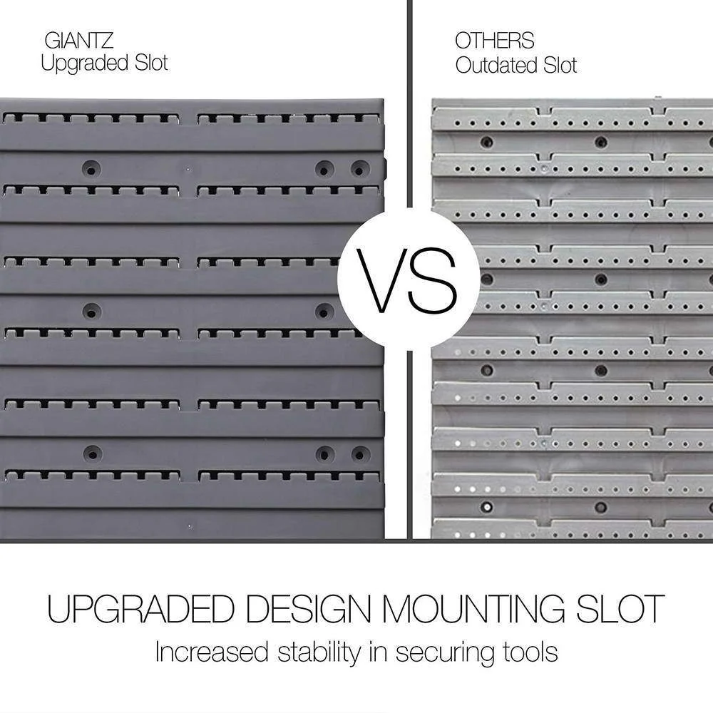 44 Bin Wall Mounted Rack Storage Organiser - Nurns