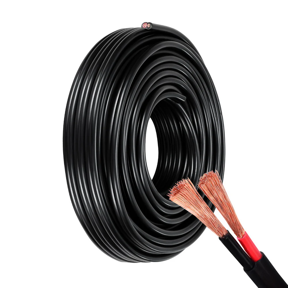 2.5mm 10m Twin Core Wire Electrical Cable Extension Car 450V 2 Sheath - Nurns