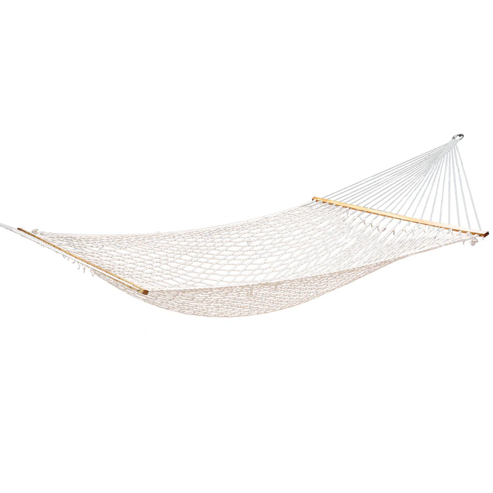 2-Seater Hammock Bed Outdoor Chair Camping Hanging Hammocks Mesh - Nurns