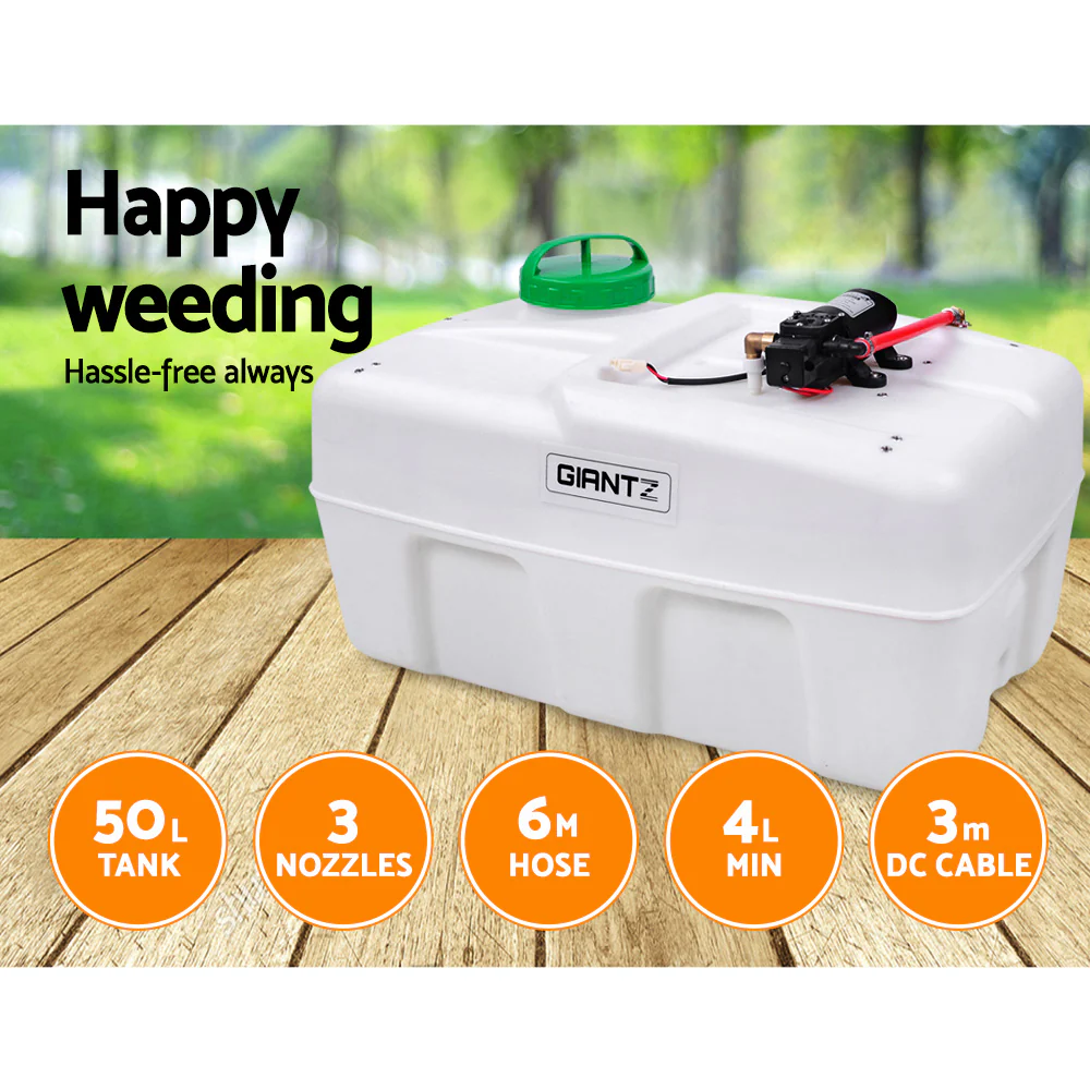50L ATV Garden Weed Sprayer - Nurns
