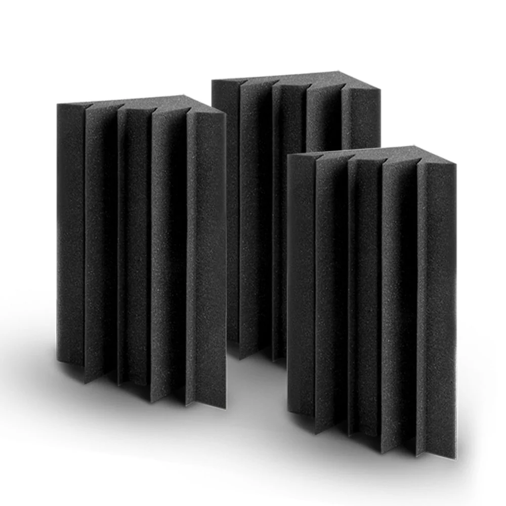 20pcs Studio Acoustic Foam Corner Bass Trap Sound Absorption Treatment - Nurns