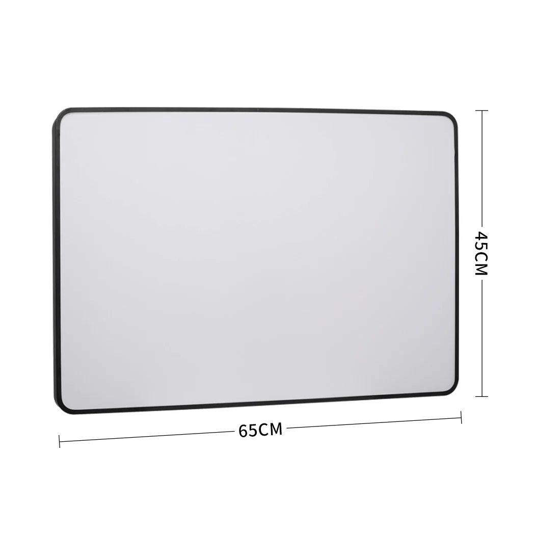 3-Colour Ultra-Thin 5cm Led Ceiling Light Modern Surface Mount 90W - Black - Nurns