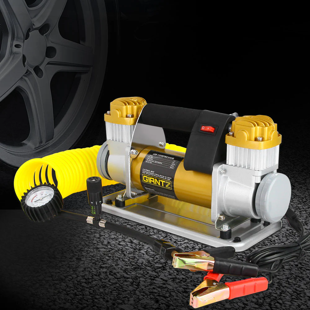 200L/min 12V Portable Air Compressor - Nurns