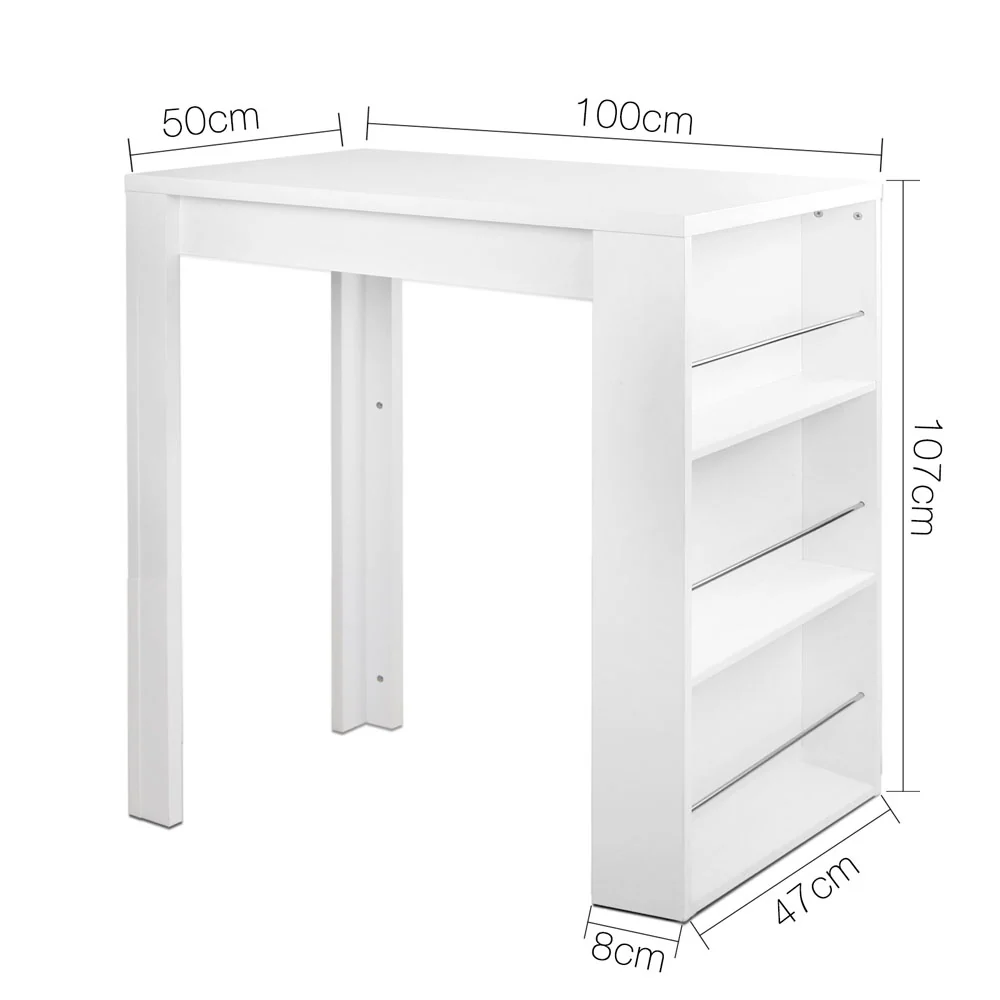 3 Level Storage Bar Table - Nurns