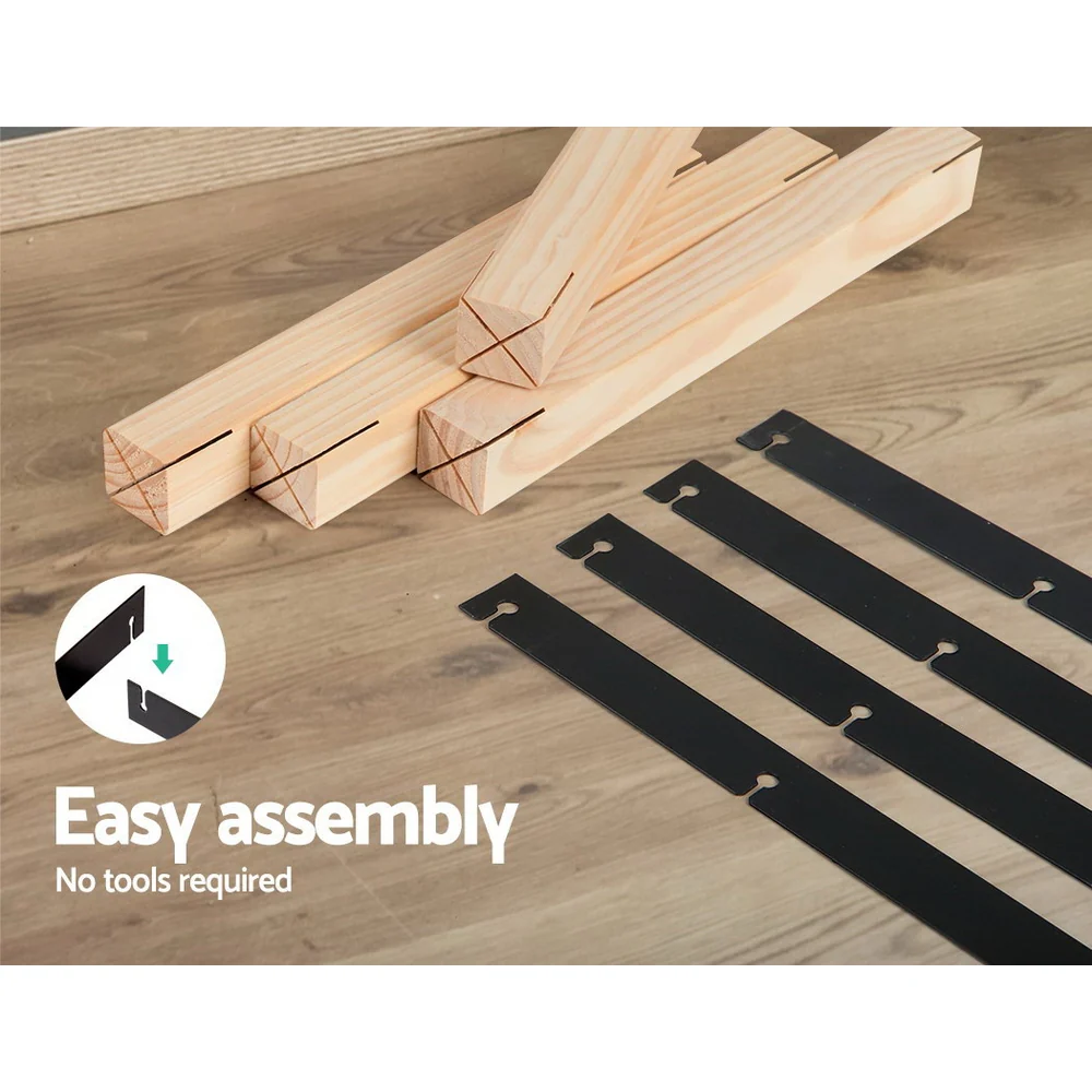 42 Bottle Timber Wine Rack - Nurns