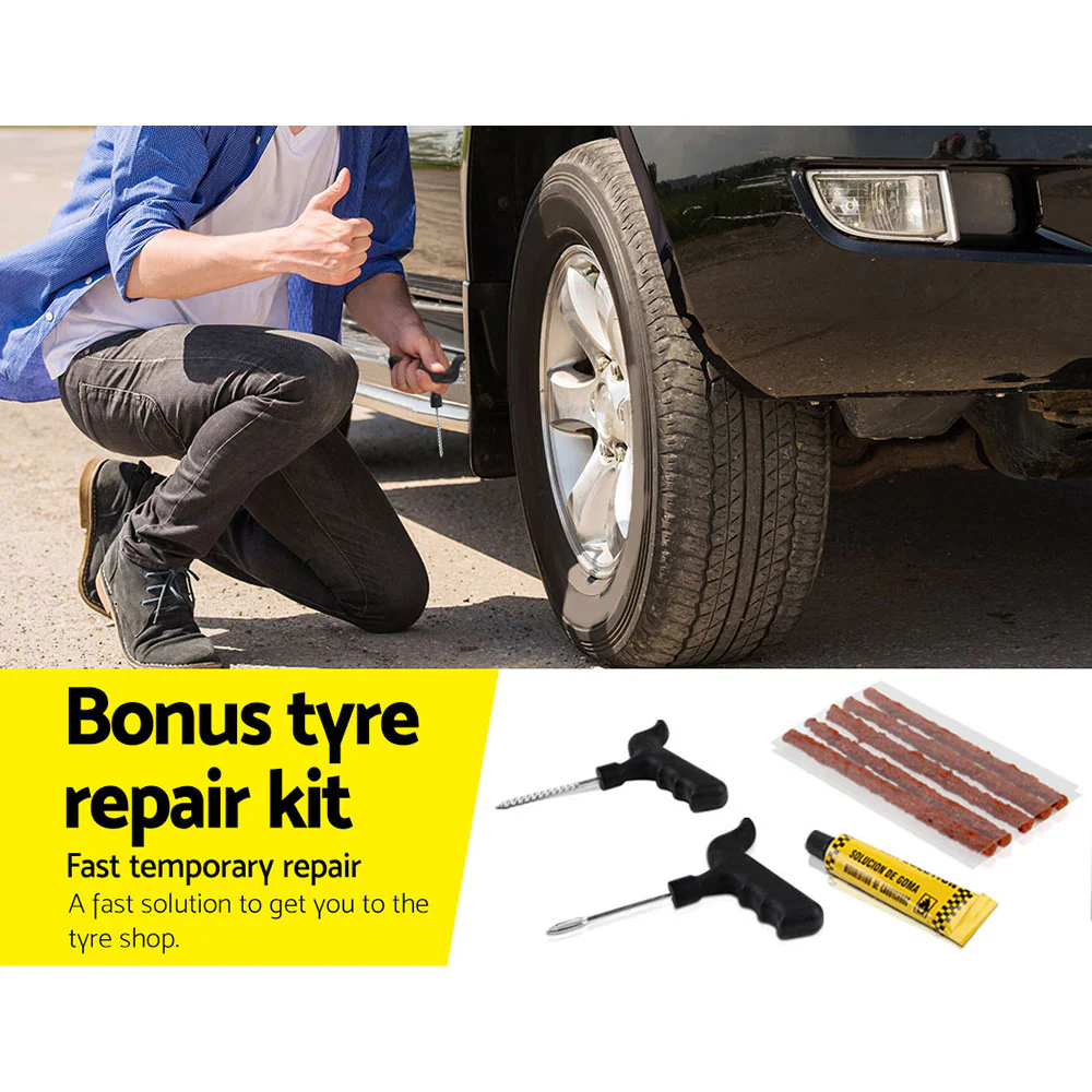 200L/min 12V Portable Air Compressor - Nurns