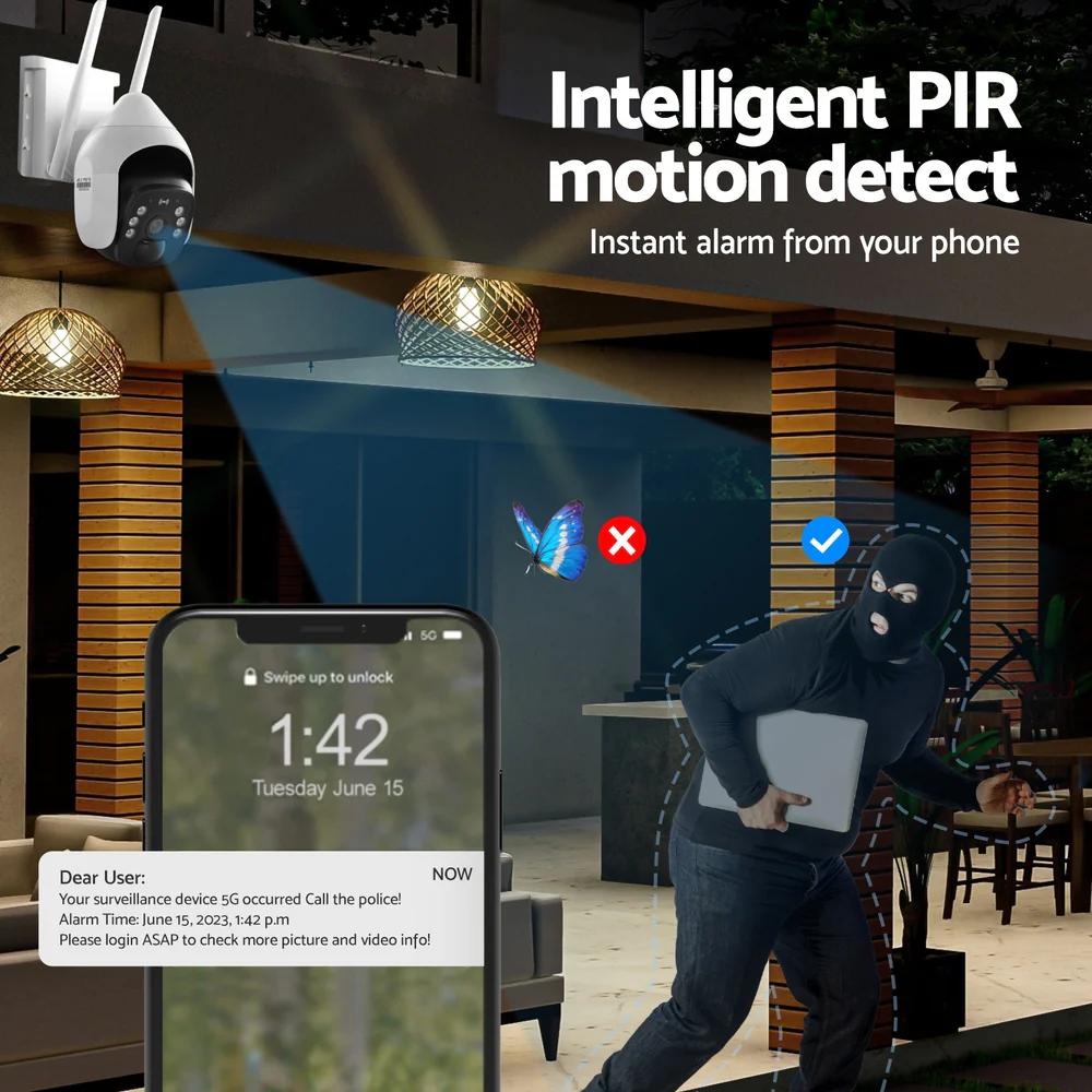 3MP Wireless IP Camera WIFI Home Security Cam - Nurns