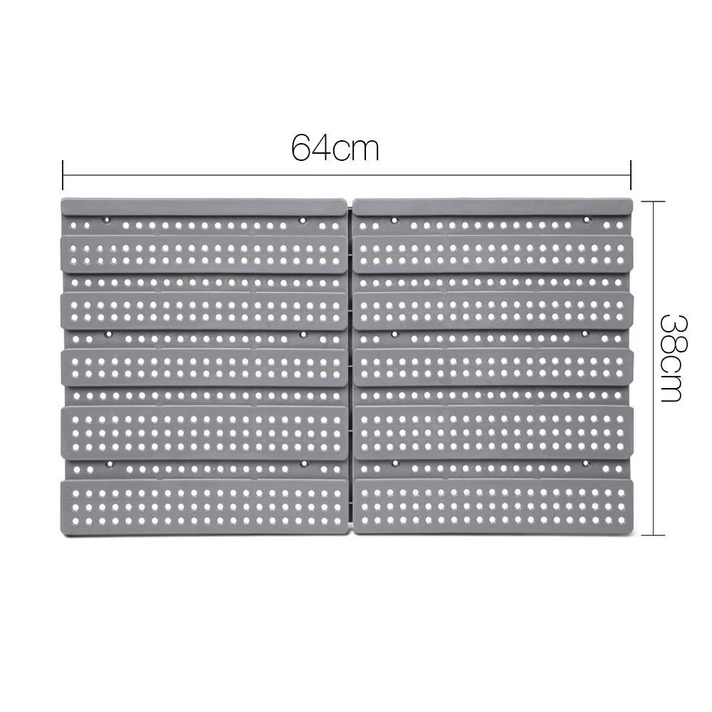 30 Bin Wall Mounted Rack Storage Organiser - Nurns