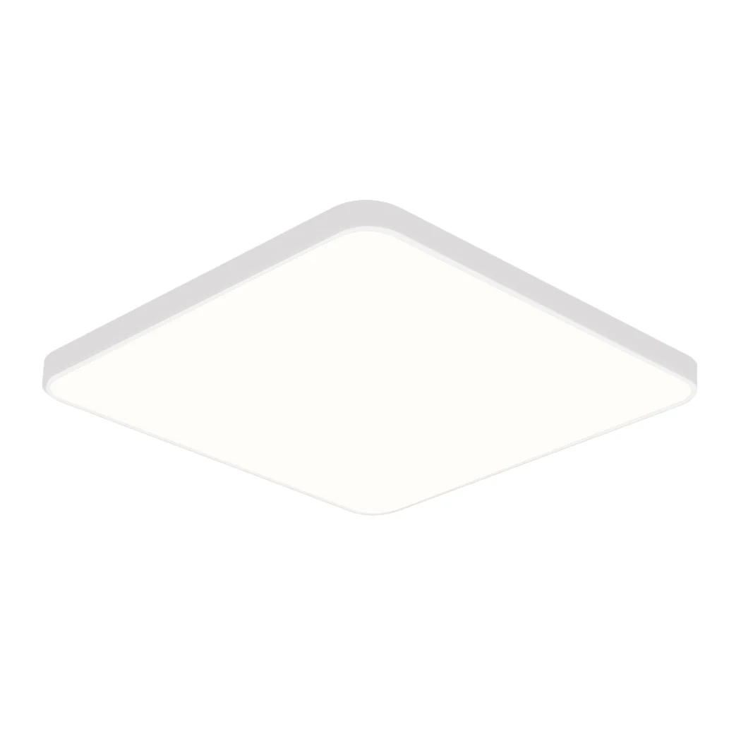 3-Colour Ultra-Thin 5cm Led Ceiling Light Modern Surface Mount 54W - White - Nurns