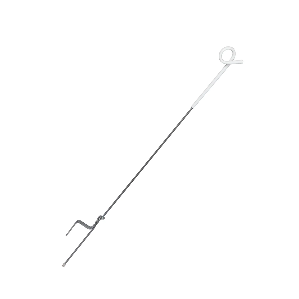 20x Fence Pigtail Posts Steel Electric Graze Farming Post Tape Fencing Anti-rust - Nurns